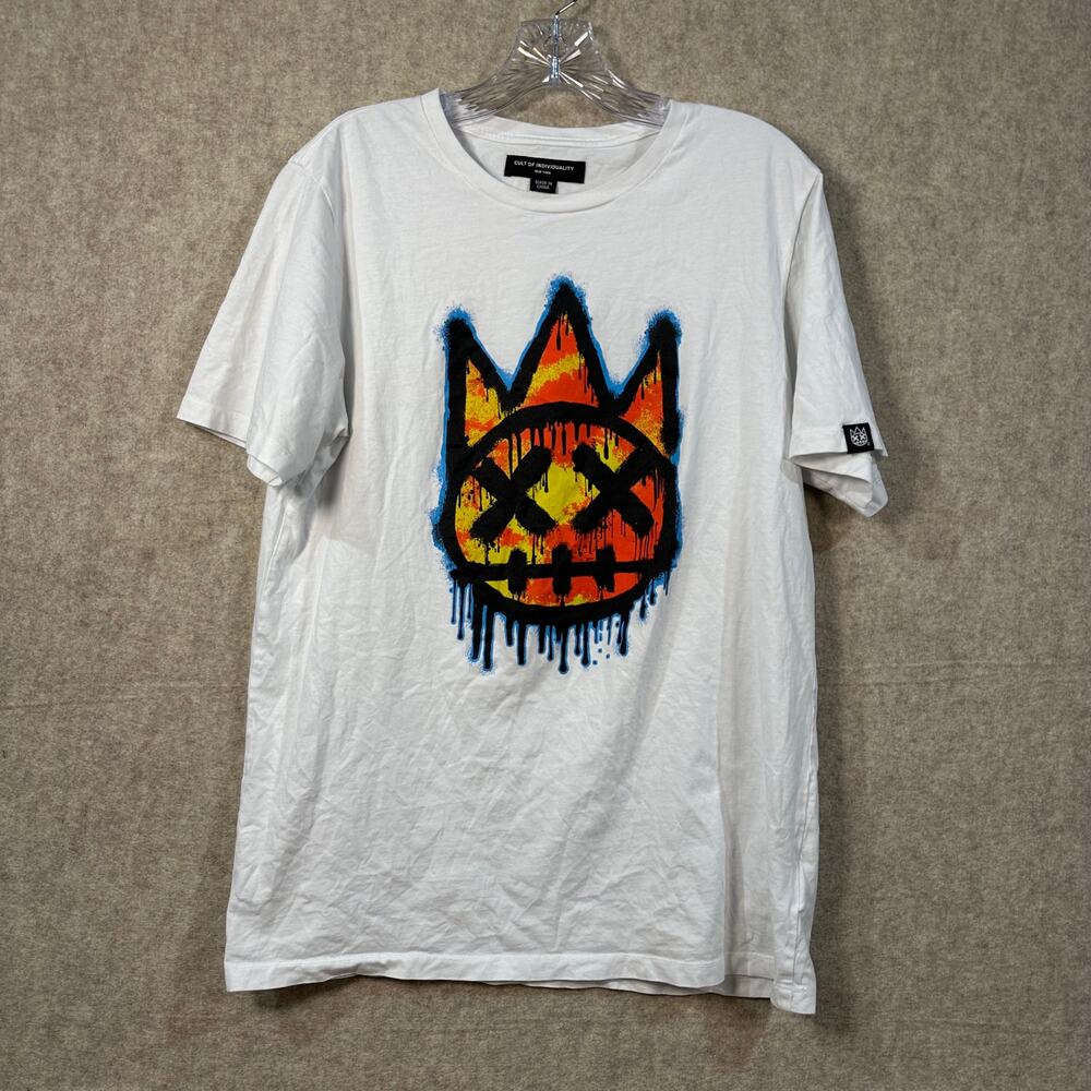 Cult of individuality - SS crewneck t-shirt - mens size small, trendy streetwear